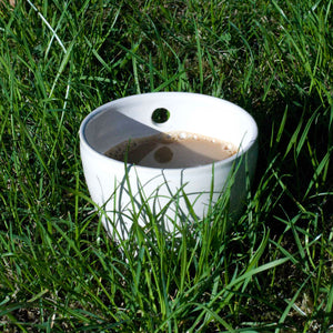 Single Cup - handdrejad kopp för meditation / yoga